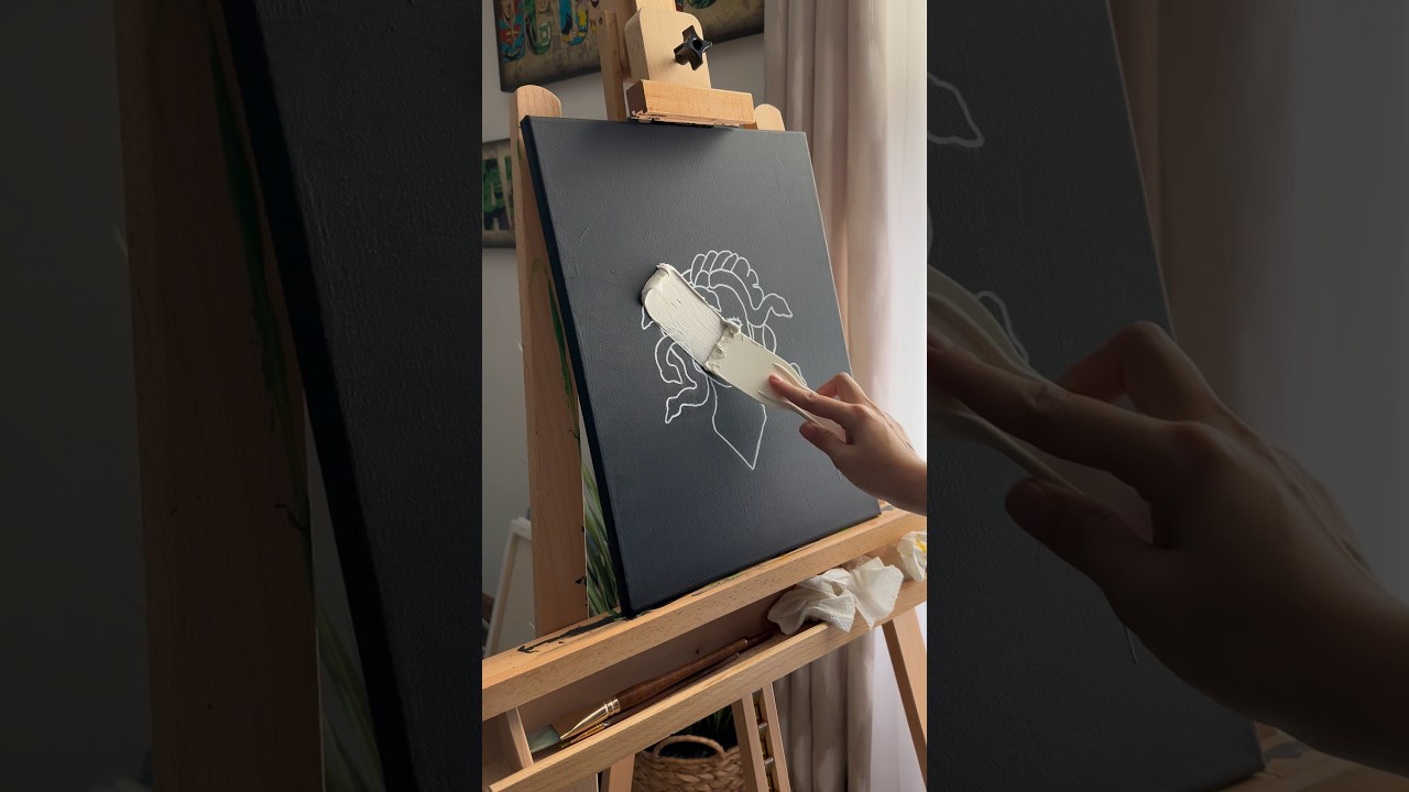 Positive and Negative Space in Plaster Art 