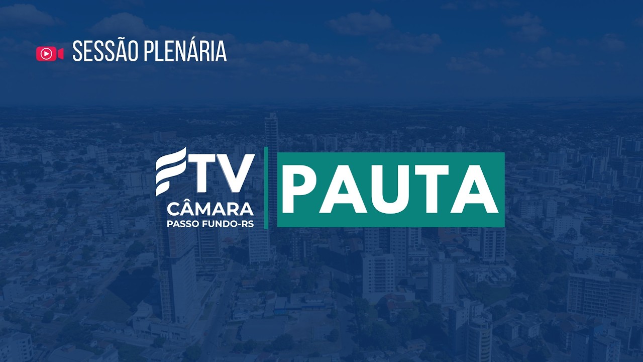 SESSÃO PLENÁRIA  25 02 2026 PAUTA