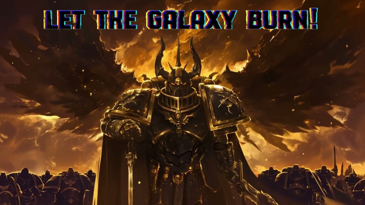 Let the Galaxy Burn! | Black Legion Inspired Metal | Warhammer 40K