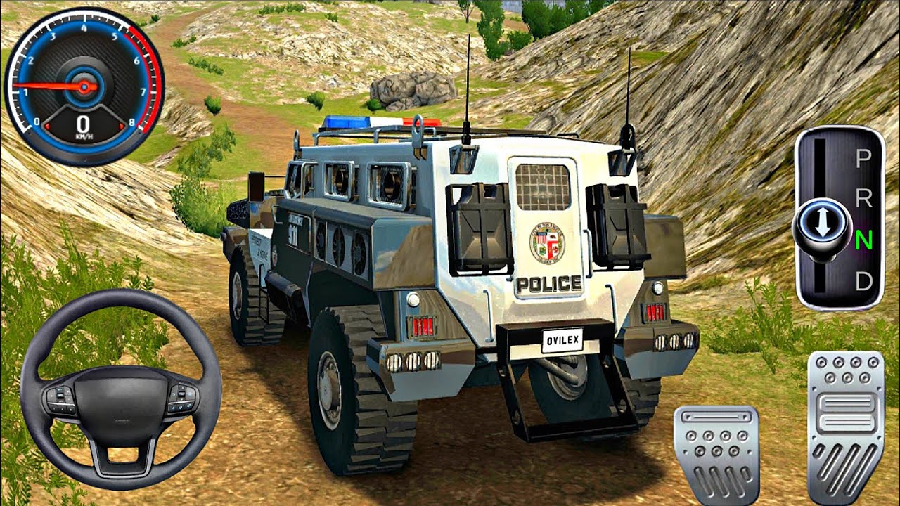 Police Car Chase Simulator 3D Game🚓🚨⛔  - Police Simulator 2025 - Android Gameplay