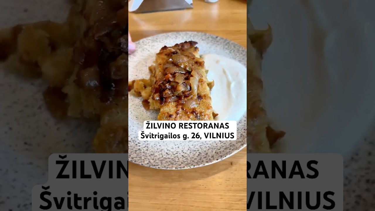 ŽILVINO RESTORANAS, &Scaron;vitrigailos g. 26, VILNIUS #food #maistas #valgykla #skonis #pigu