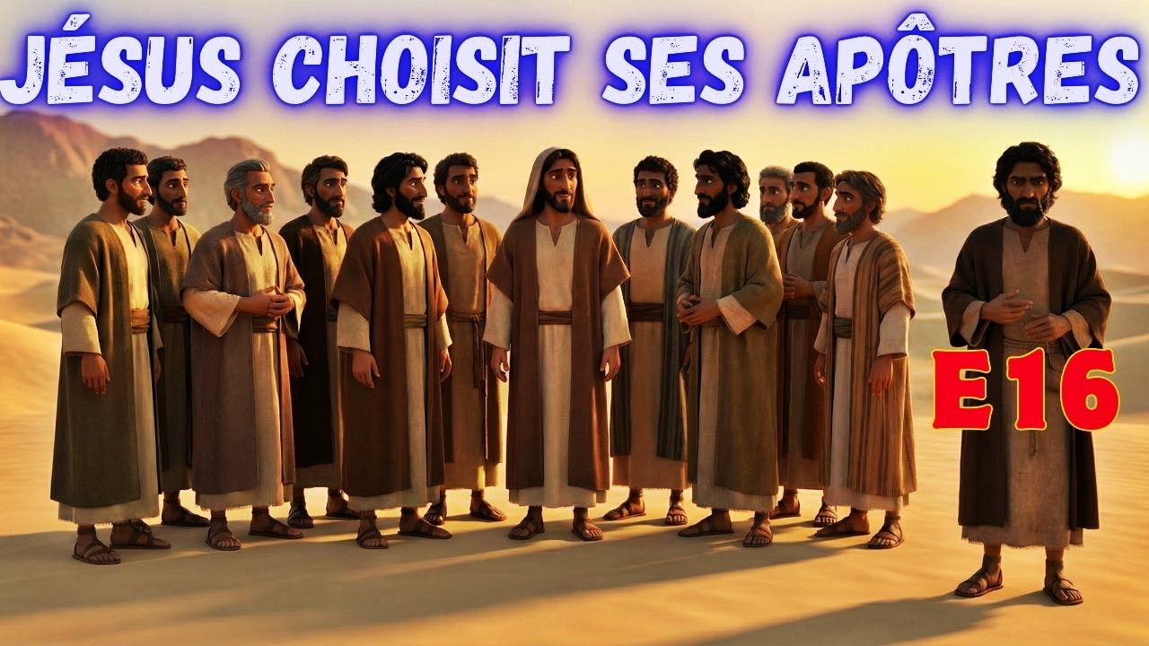 VOICI LE JOUR OU JÉSUS FORME SON CERCLE D'APÔTRES 🙏 IA ANIMATION