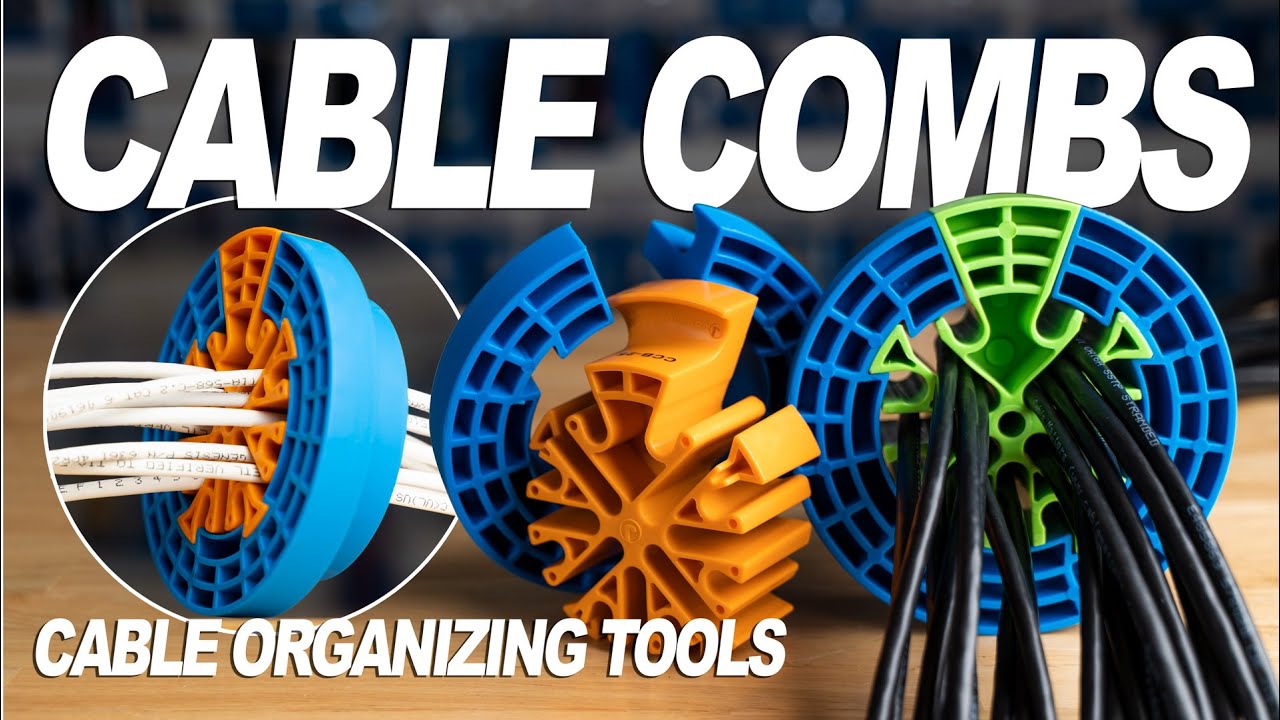 Jonard Tools Cable Combs (CCB-25 & CCB-34) Product Video