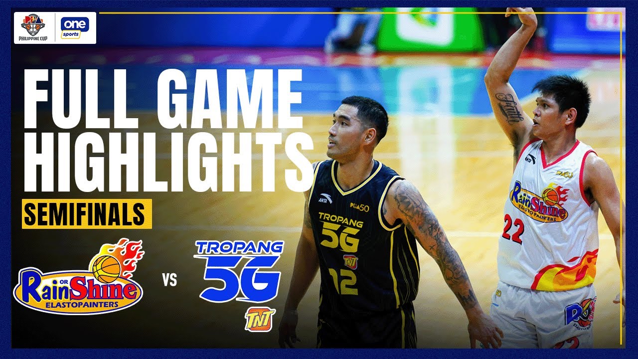 TNT vs RAIN OR SHINE | FULL GAME HIGHLIGHTS | SEMIS G5 | PBA SEASON 49 PHILIPPINE CUP | JULY 4, 2025