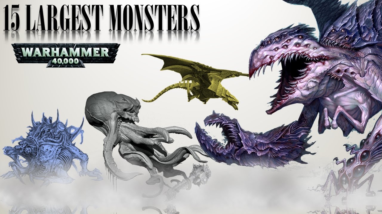 15 Largest Entities & Monsters from Warhammer40K Universe
