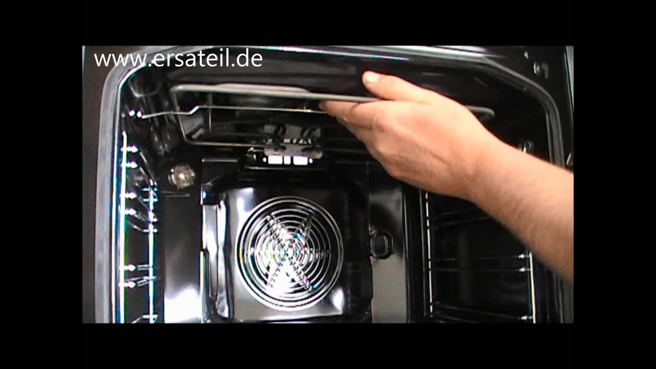 Backofen Oberhitze austauschen | Videoanleitung