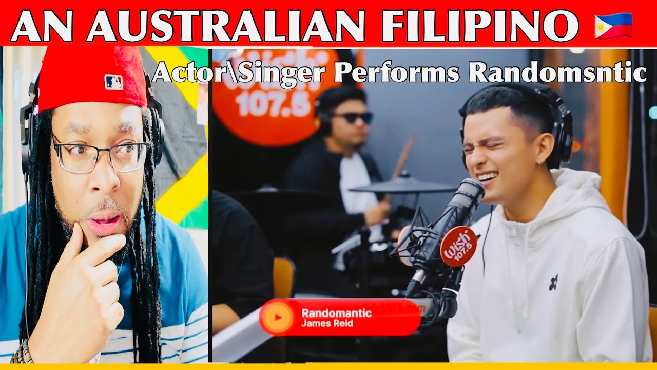 FIRST TIME SEEN - JAMES REID - FILIPINO ACTOR/SINGER -  performs 