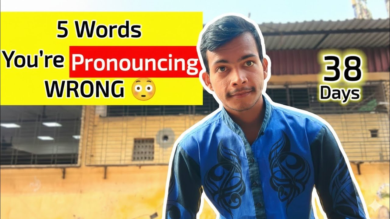English Pronunciation Practice: Day 38 | Speak With Me!