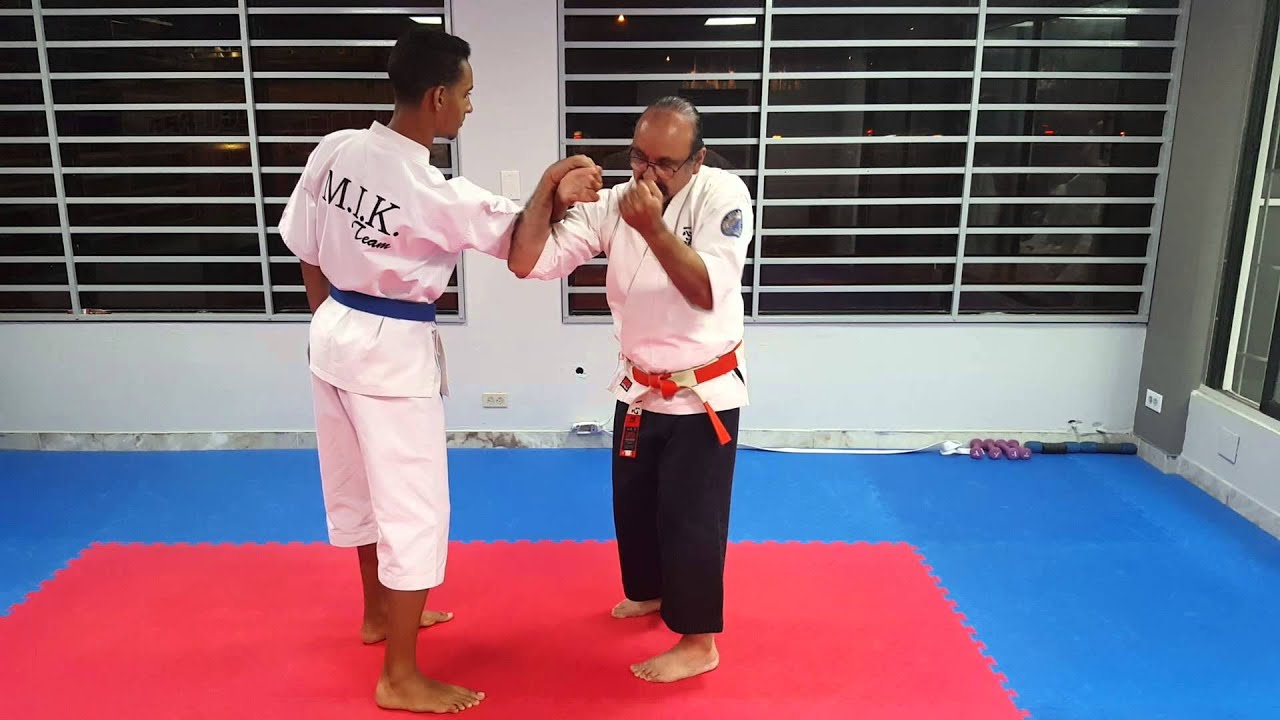 Isshinryu upper block secret by Javier Martinez