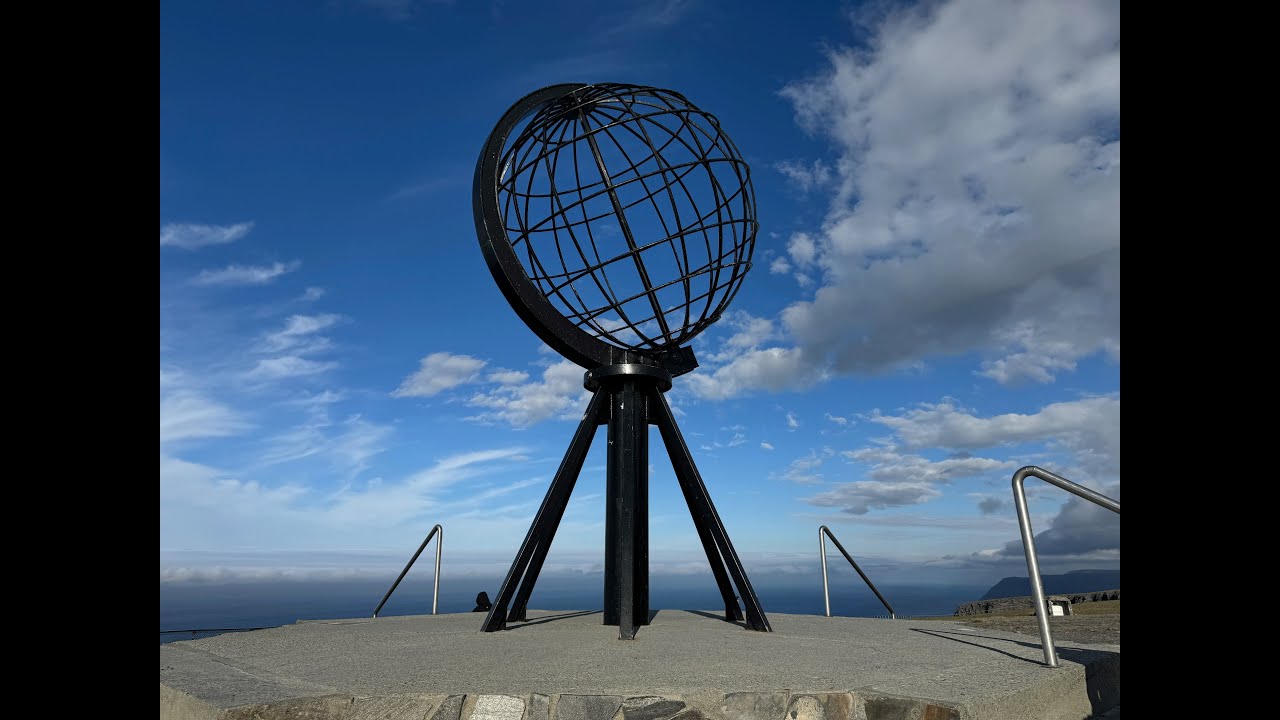 Honningsvag - Nordkap / North Cape - Tesla Model Y LR - 30.06.2024