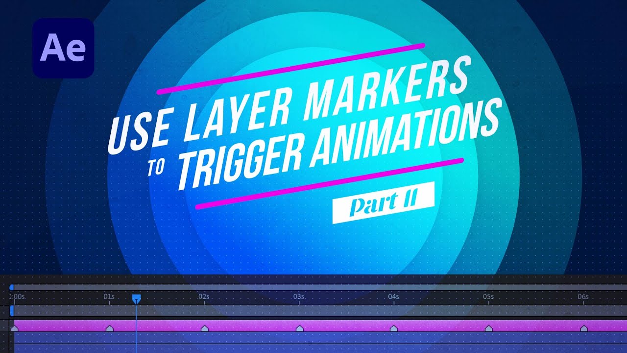 Выражения в After Effects: как запускать ключевые кадры с помощью маркеров слоев