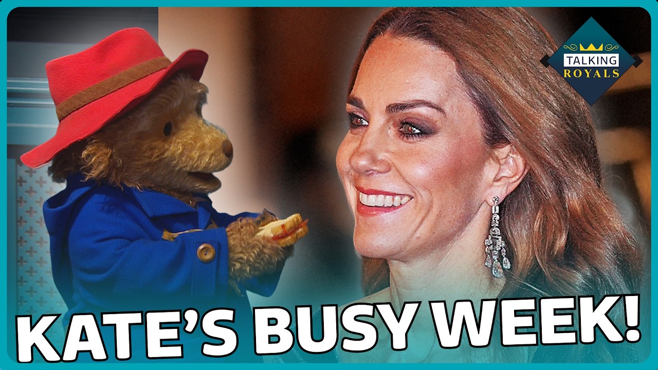 Kate's first speech since return from cancer treatment - and a Paddington reunion! | Talking Royals