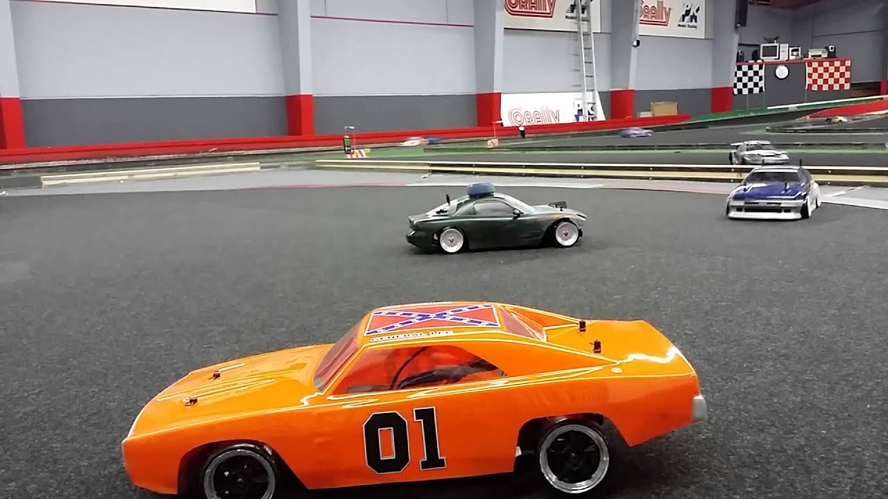 HPI RS4 Sport 3 Flux drifting at PKRacing Dordrecht