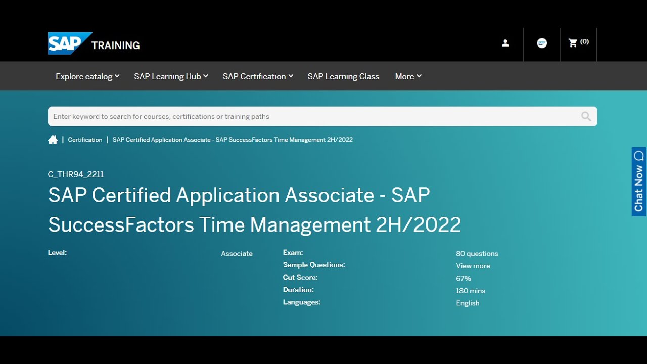 SAP SF Time Management THR94_2211 2H2022 Certification Exam Questions and Answers Preparation @sap