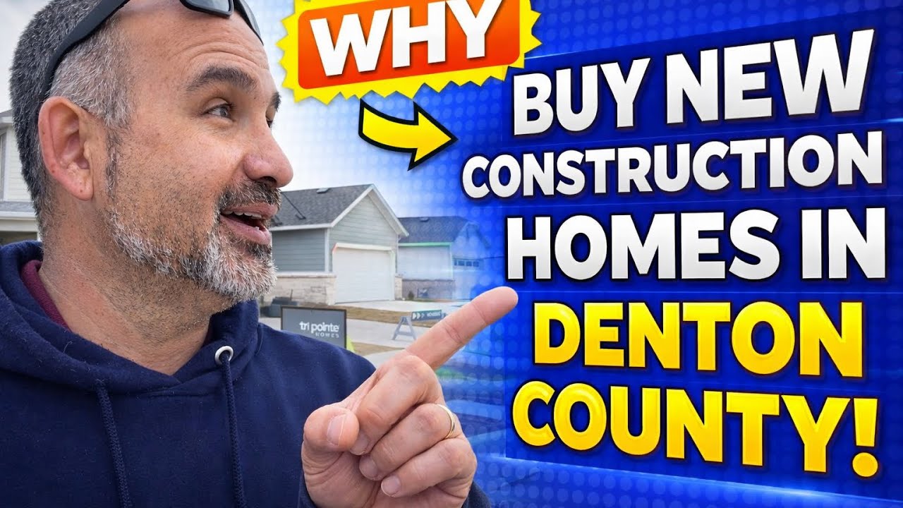 Why New Construction Homes Are the SMARTEST Buy in Denton County (2026 Update)