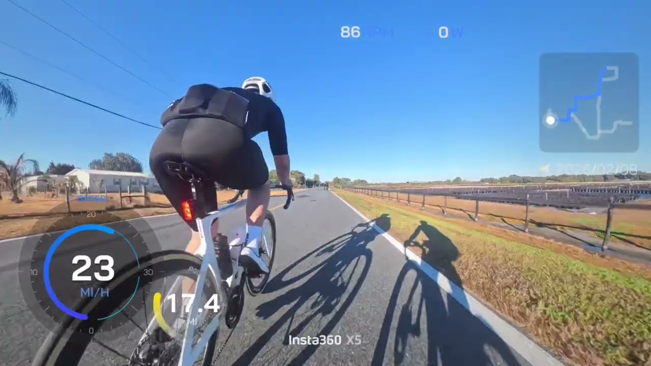 Biking in St Cloud with 100 Miles Club