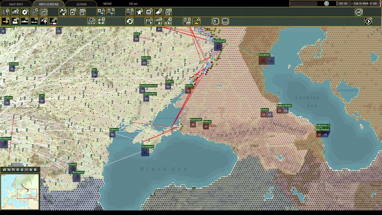 T139 War in the East 2, 1941 Multiplayer, vs Nightwarrior