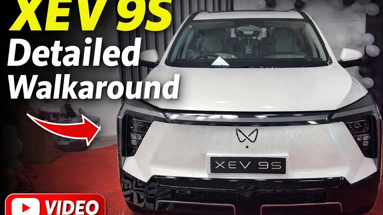 Mahindra Xev 9s Detailed Walkaround🔥...Range...?