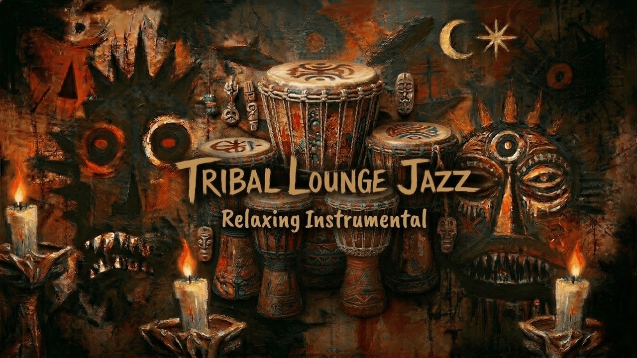 Sophisticated Night Ritual – Sacred Tribal Jazz for Deep Relaxation & Stress Relief