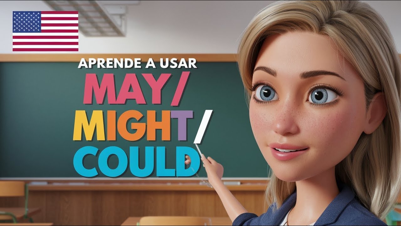 MAY, MIGHT y COULD 🇺🇸📘 Verbos modales de probabilidad explicado fácil 😎📘 Aprende inglés fácil