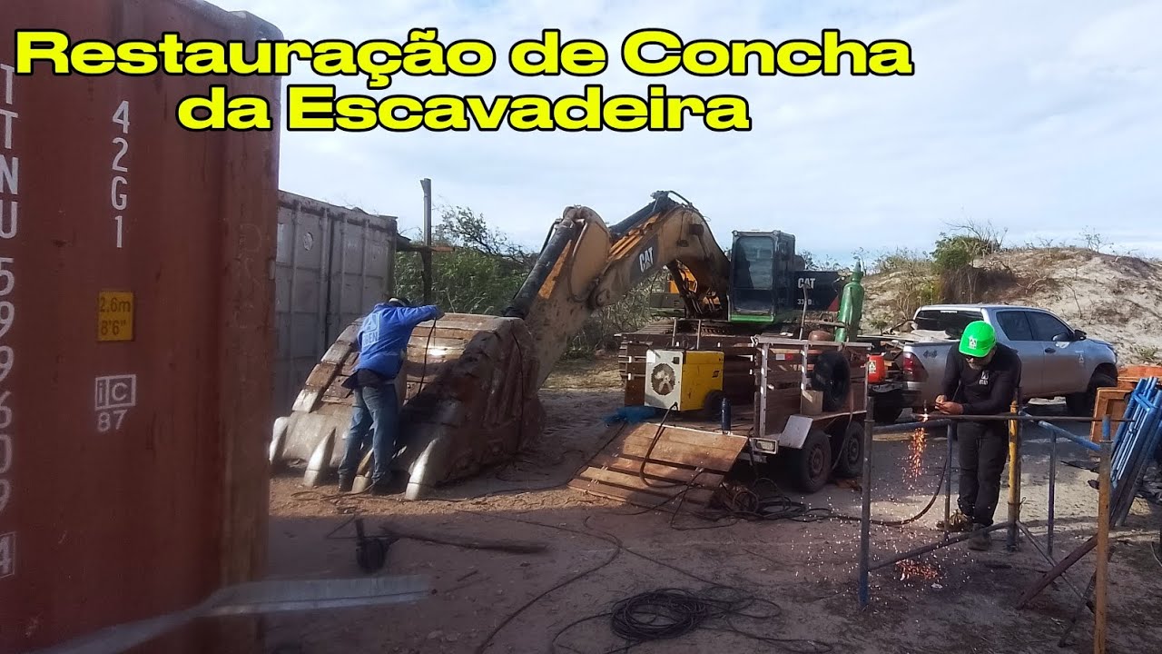 Restauração De Conha Da Escavadeira 