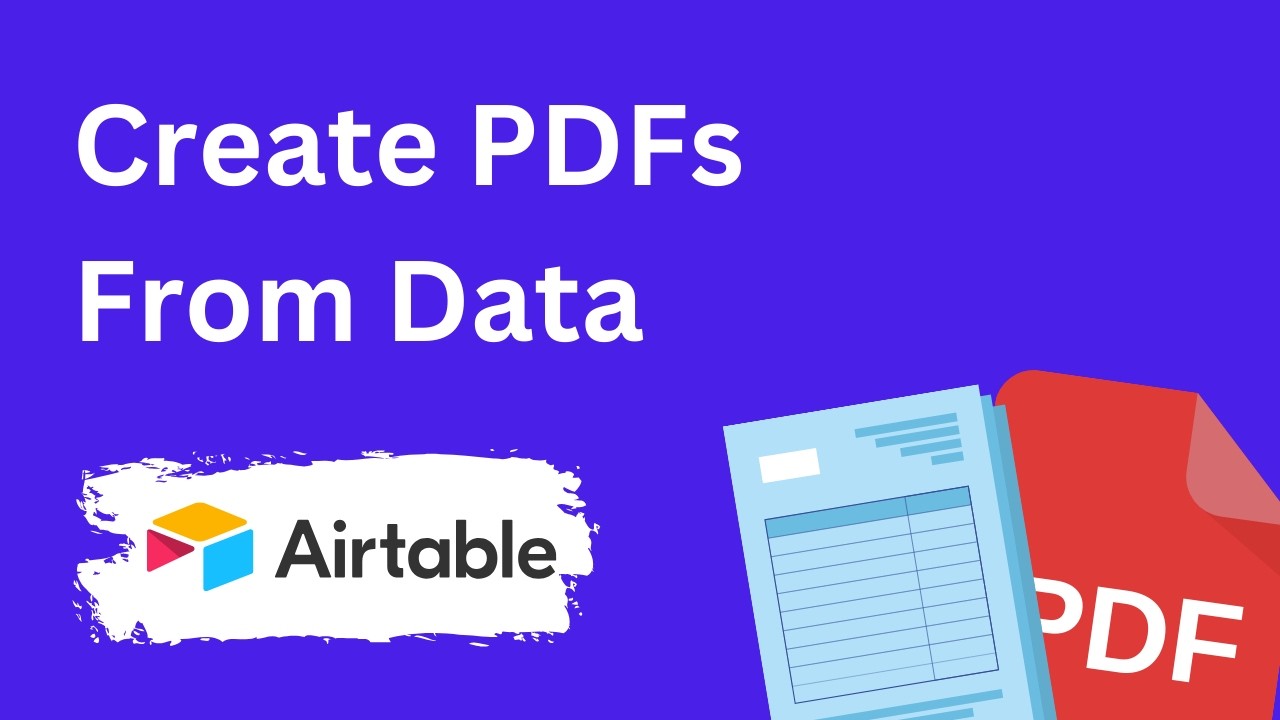 Как создавать PDF-файлы из данных Airtable (учебное пособие 2026 года)