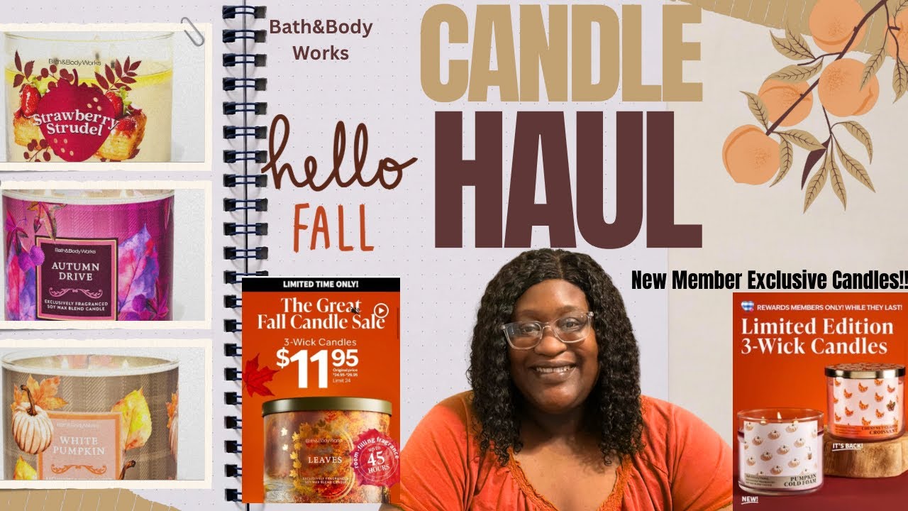 Bath & Body Works $11.95 Fall Candle Sale Haul + Recommendations