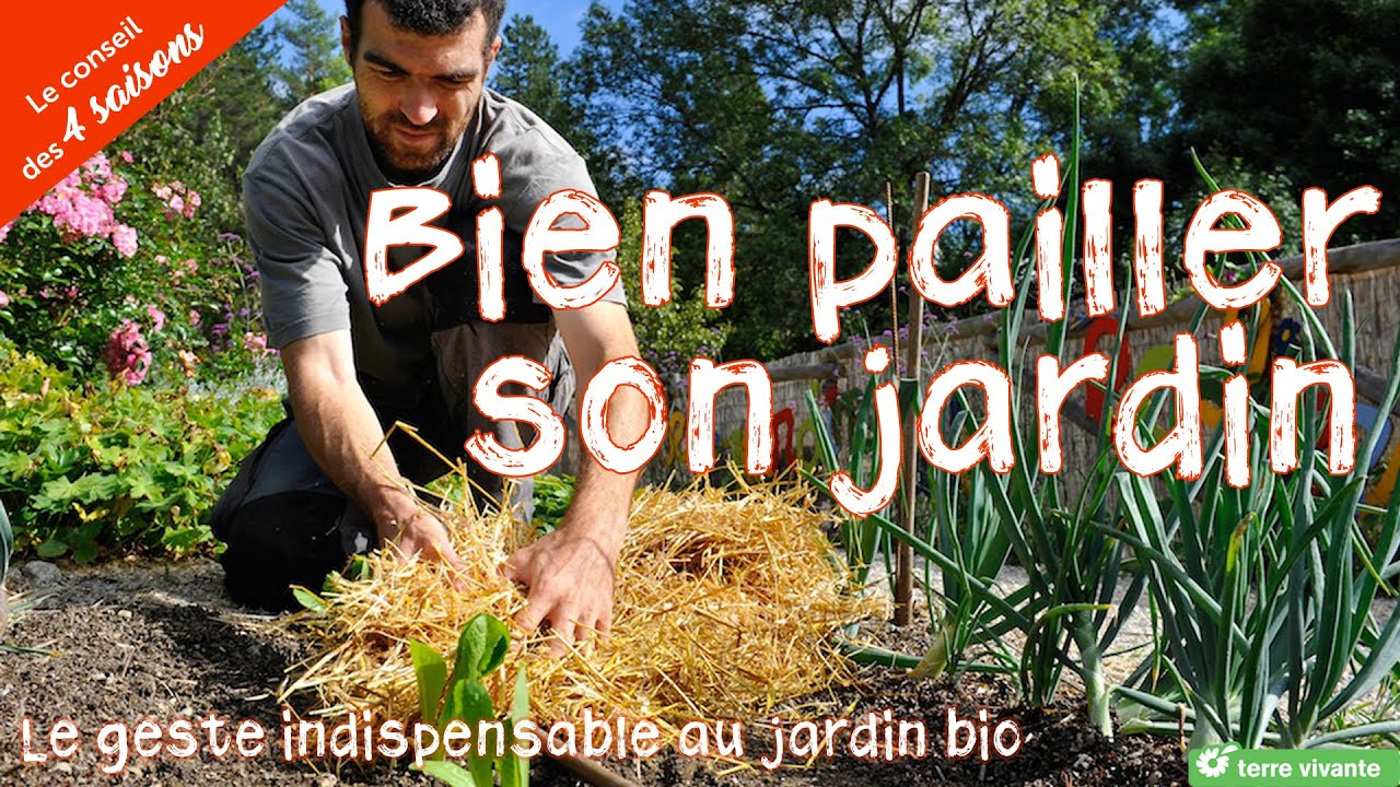 Comment bien pailler son jardin ? Le conseil des 4 saisons