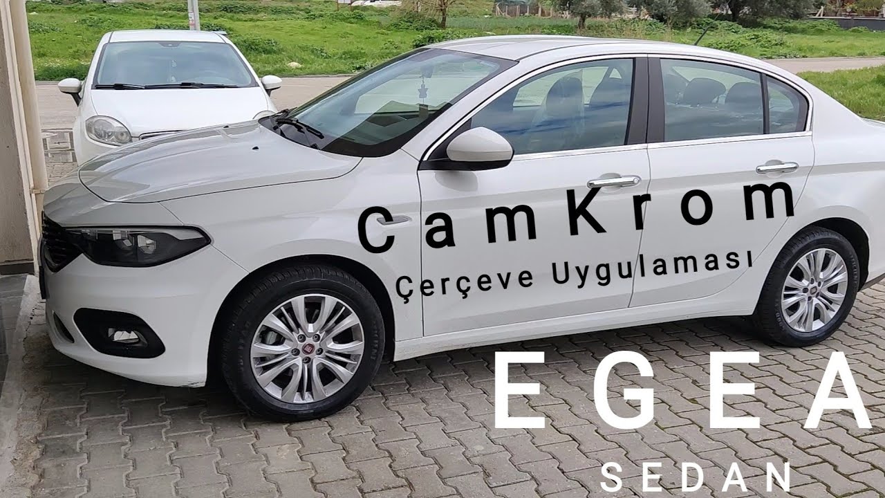 Egea Sedan Cam Krom Çerçeve Uygulaması