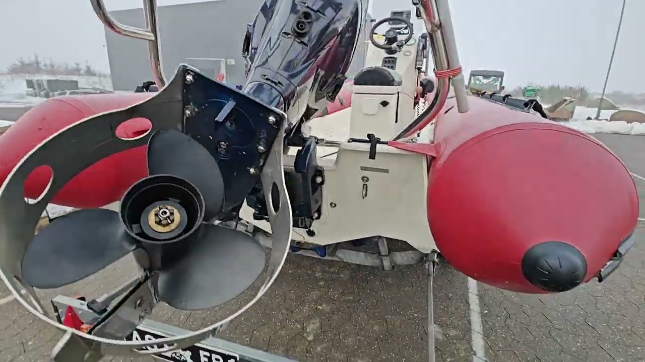 B2B Auctions A/S / Brenderup 0B2 trailer med ZODIAC RIB