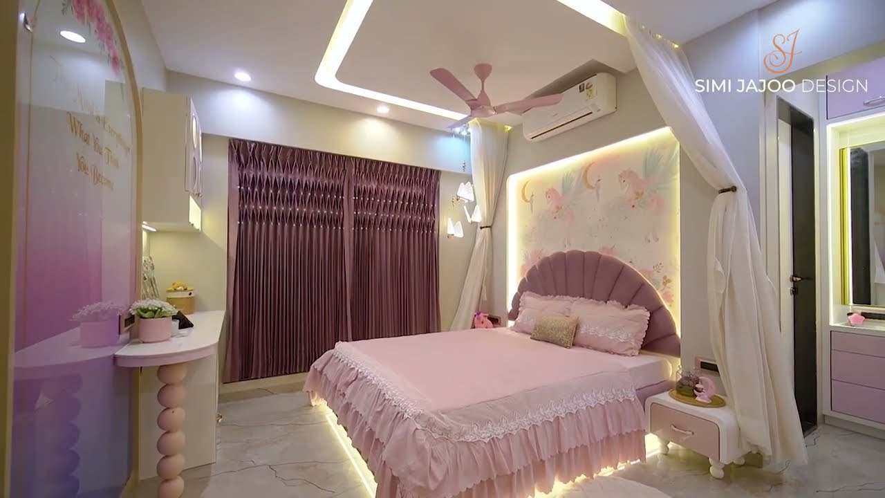 Sukoon,3bhk contemporary theme Interior design in Nibm,Undri by simi jajoo design.