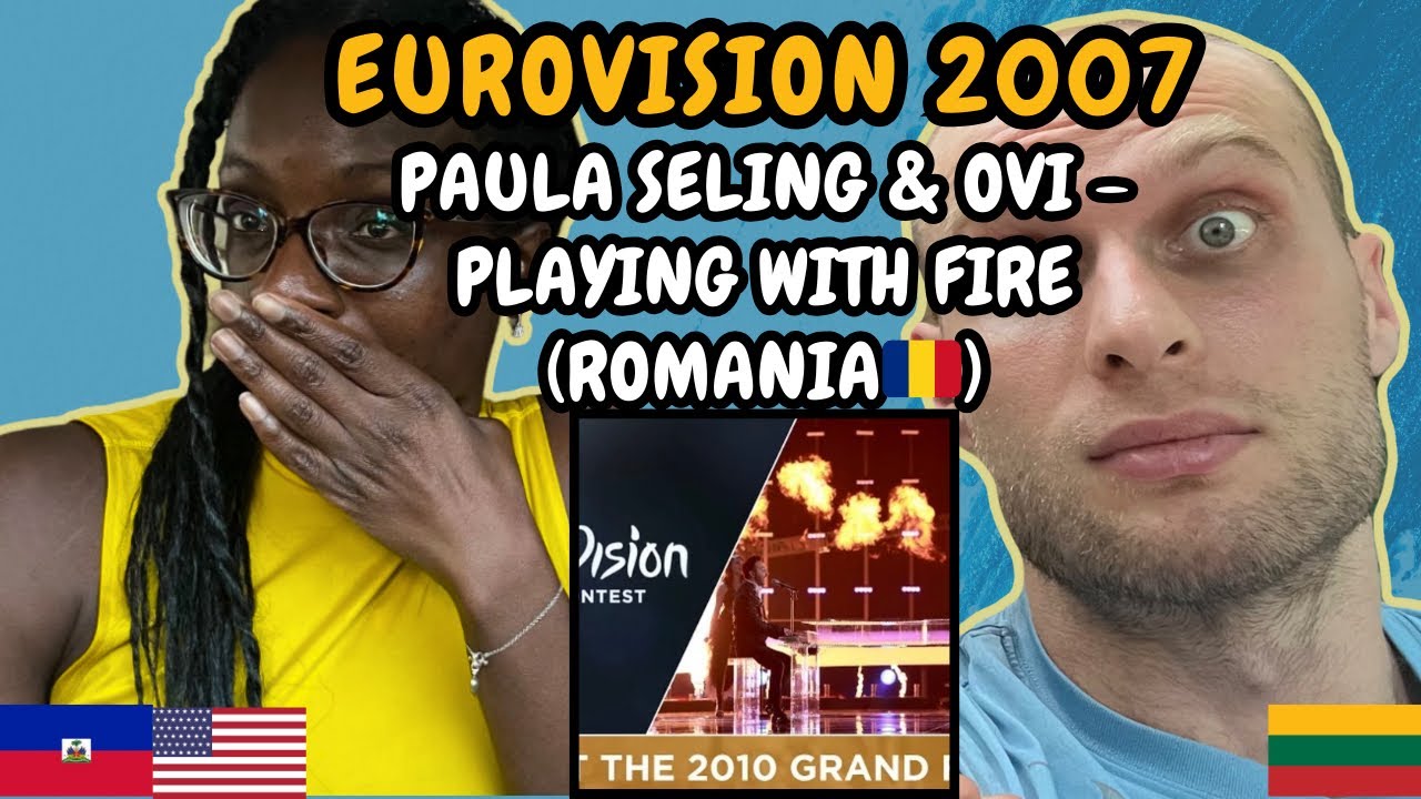 REACTION TO Paula Seling & Ovi - Playing With Fire (Romania 🇷🇴 Eurovision 2010) FIRST TIME HEARING