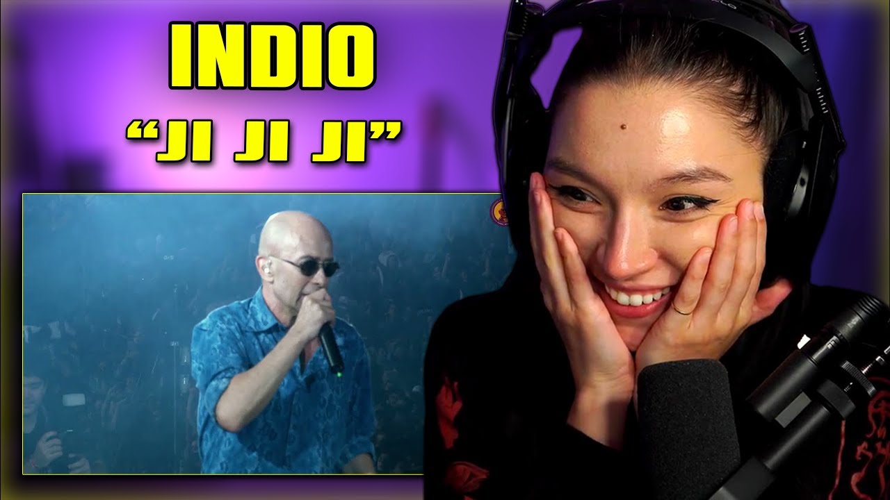 Indio en Concierto -Ji Ji Ji | Estadio Único de La Plata  (2008) | FIRST TIME REACTION