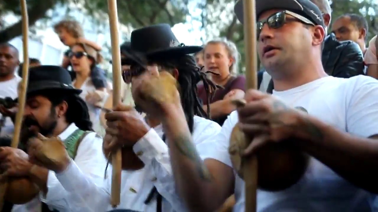 Capoeira na Praça da República SP - 14 de agosto de 2017 - Dia dos Pais