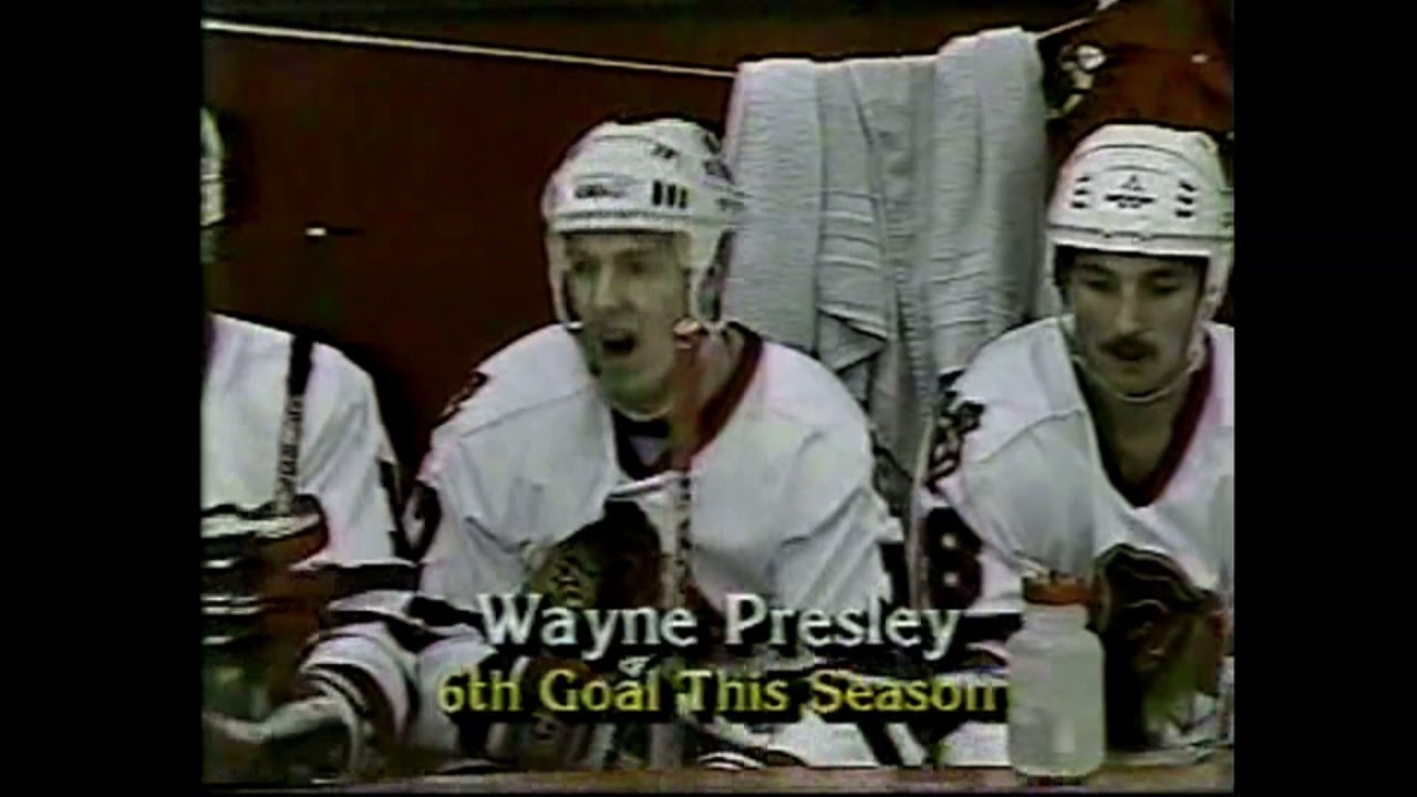 Chicago Blackhawks Buffalo Sabres Dec. 10, 1986 Highlights