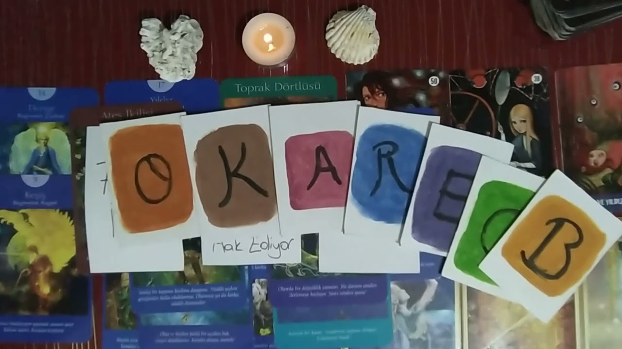 Senden Gizli Gizli Hoşlanan Kişi Kim (Deste Seç Açılımı) Harf veriyorum ❤️