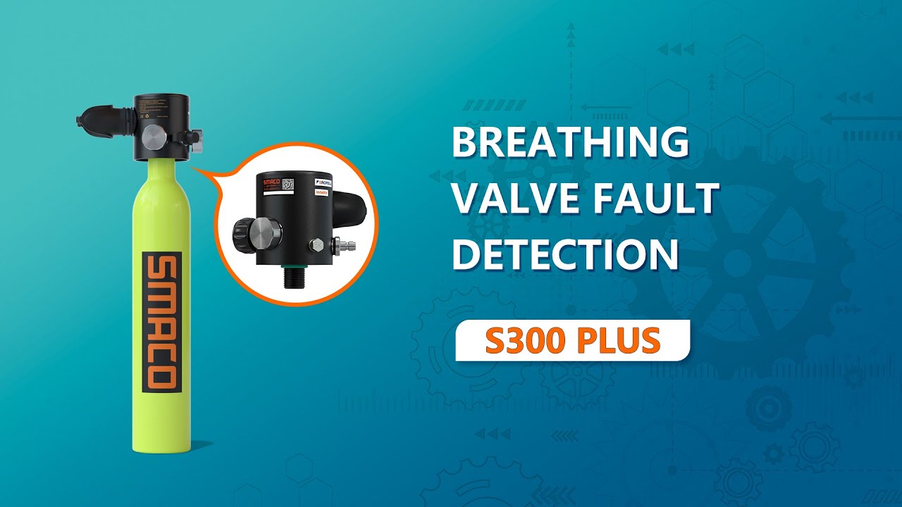S300Plus 0.5l Mini Scuba Tank Regulator — Fault Detection