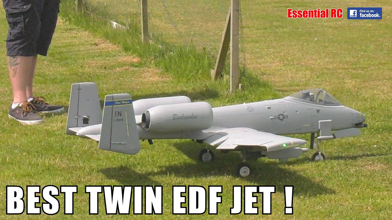 BEST TWIN EDF RC JET !!! Freewing A-10 Thunderbolt II Super Scale Twin 80mm EDF Jet - PNP