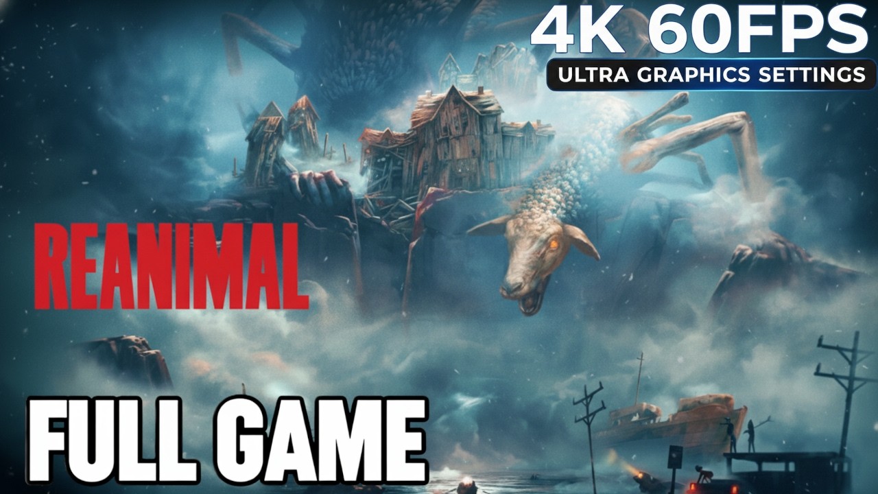 REANIMAL Complete Walkthrough 4K Ultra | Full Game No Commentary