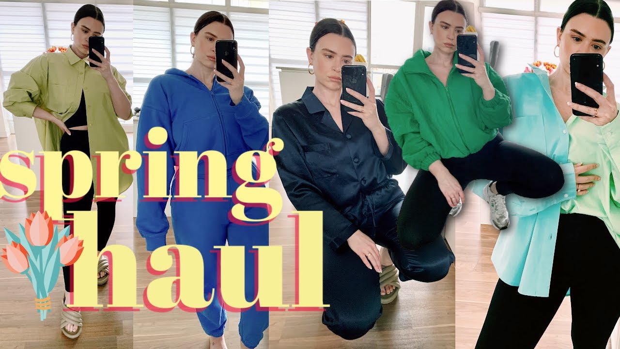 HUGE Spring 2022 Haul ft. LILYSILK, SSENSE, New Balance, Aritzia, Urban Outfitters, BLANCA STUDIO