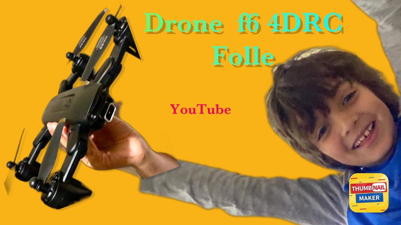 questo DRONE F6 4DRC  folle