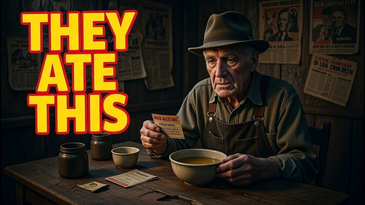 WWII Starvation Survival Foods They Never Taught You — How Families Stayed Alive When Nothing Was Le