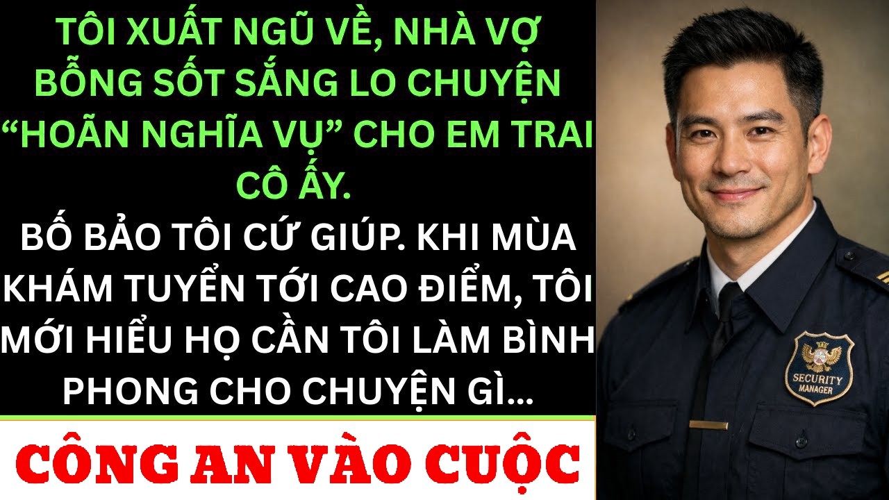 Tôi Xuất Ngũ Về, Vợ Nhờ “Giúp” Em Trai – Sự Thật Khiến Tôi Chết Lặng