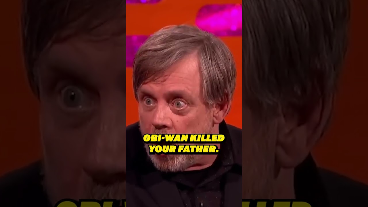 Марк Хэмилл был в шоке, когда узнал, что Дарт Вейдер был отцом Люка Скайуокера #starwars #shortsfeed