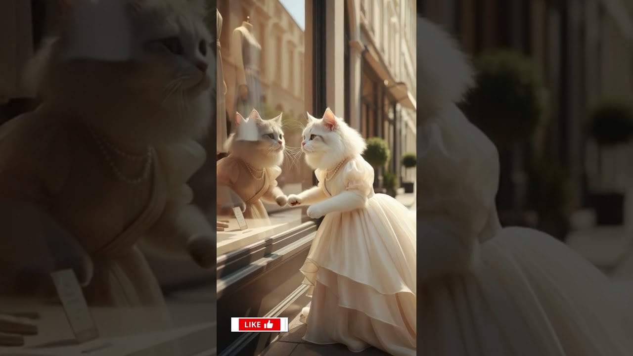 “Her Shopping Day Was Pure Elegance 🐱🛍️ | The Sweetest Style Moment” 