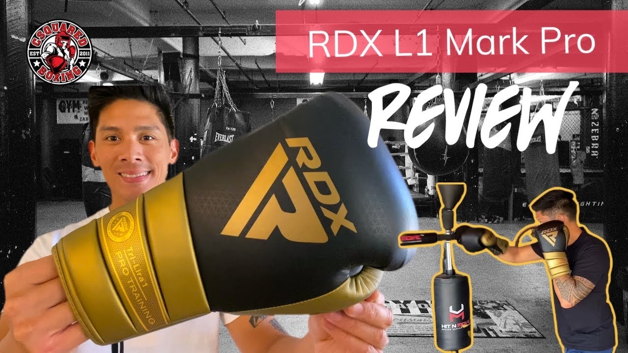 RDX L1 Mark Pro Boxing Gloves REVIEW- COOL DESIGN BUT TOO EXPENSIVE!