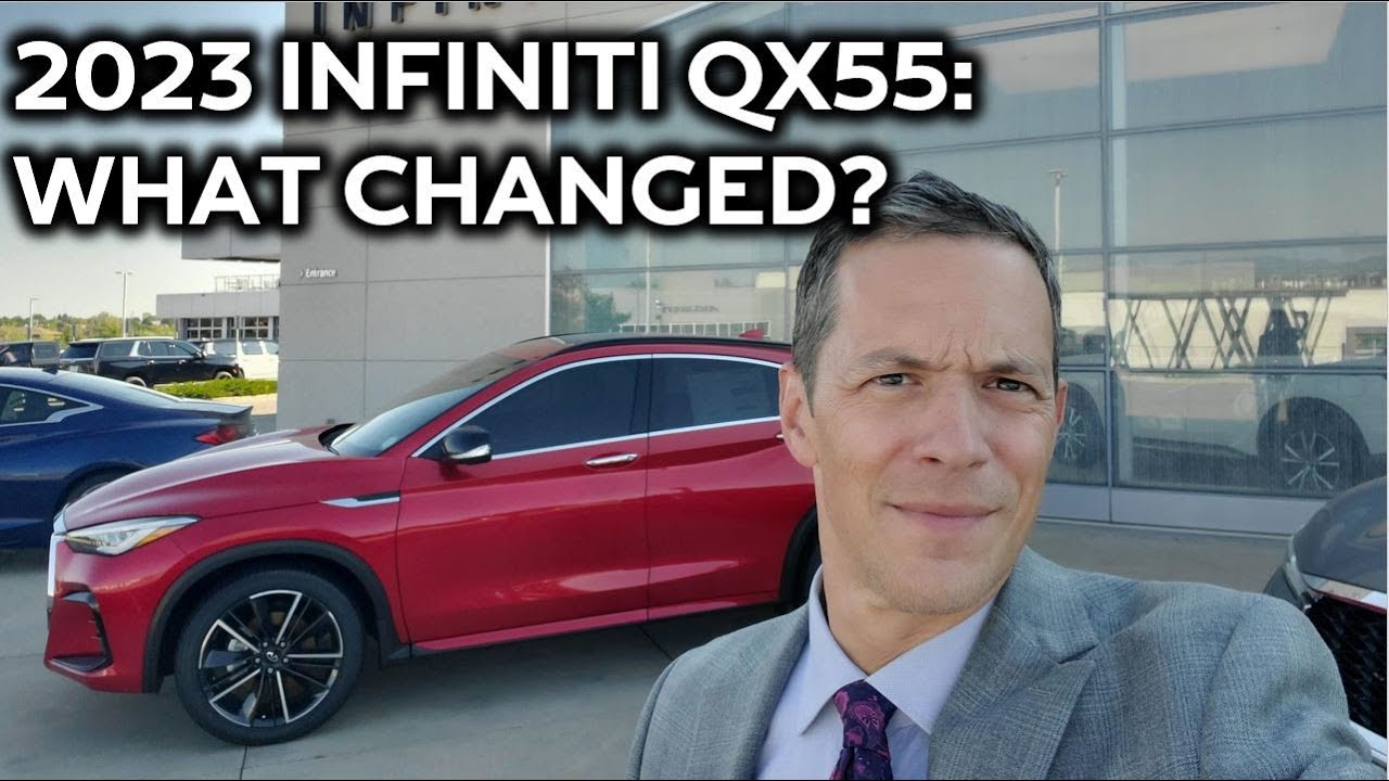See What Changed for the 2023 INFINITI QX55