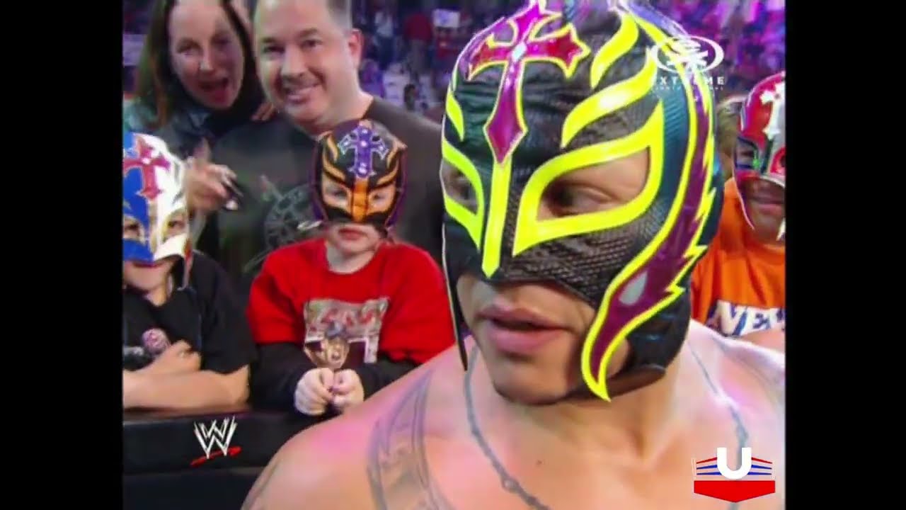 WWE SmackDown 23.04.2010: Rey Mysterio & Kane vs. CM Punk & Luke Gallows - PL