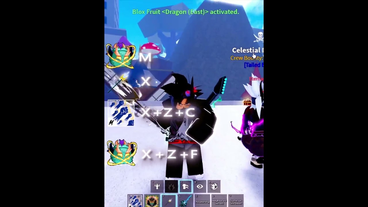 Fastest Dragon🐉 Combo IN [BLOX FRUIT!]