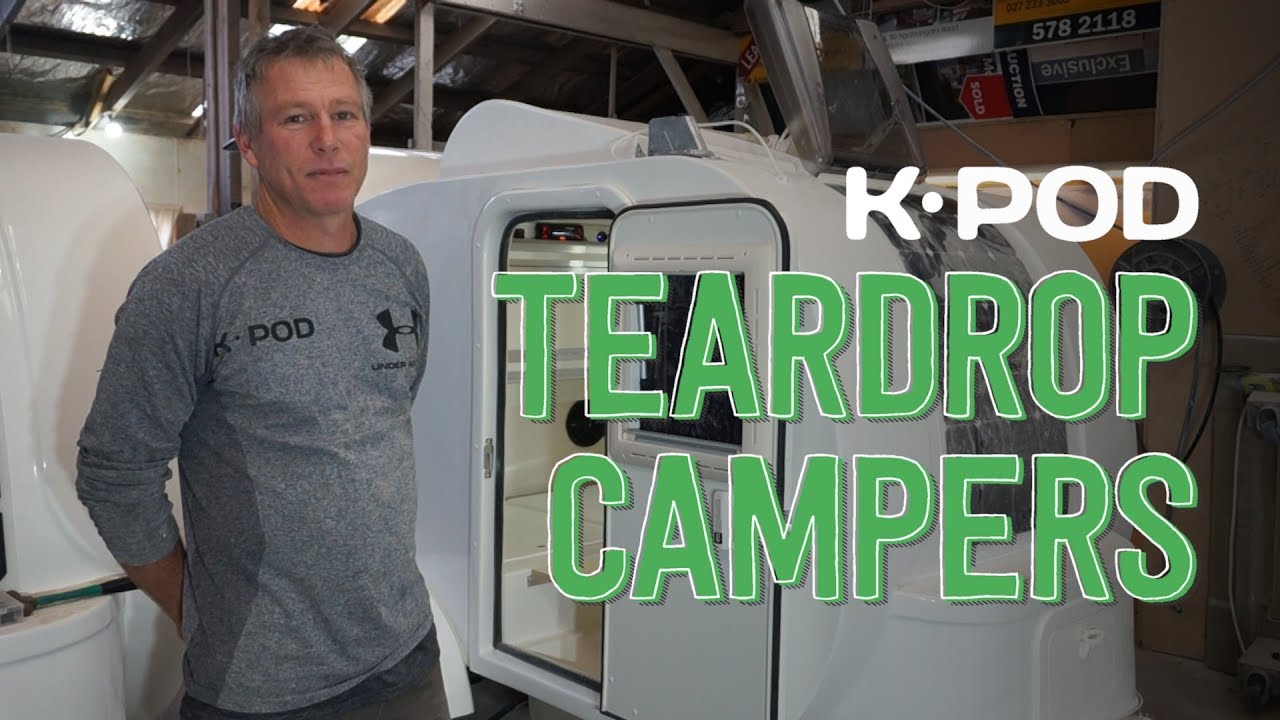 Teardrop Campers handmade by K-Pod | New Zealand